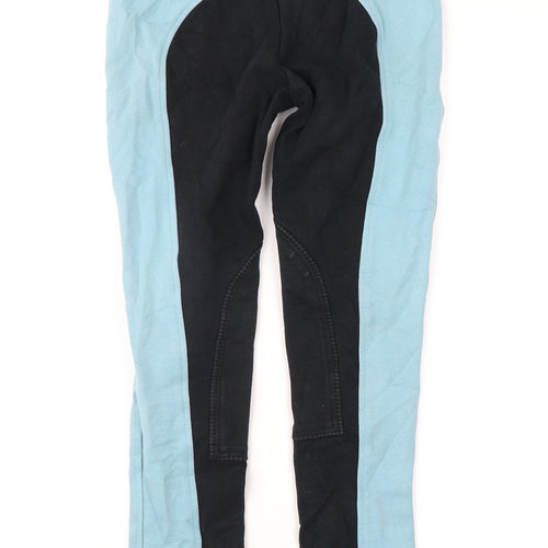 Harry Hall Womens Blue Geometric  Trousers  Size 24 in L26 in - Jodhpurs