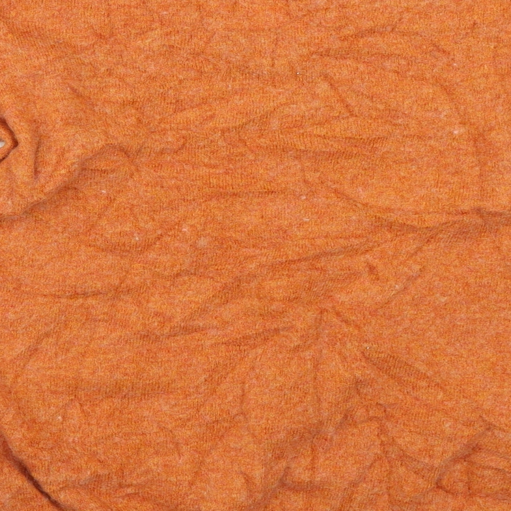 Woolovers Womens Orange   Pullover Jumper Size S