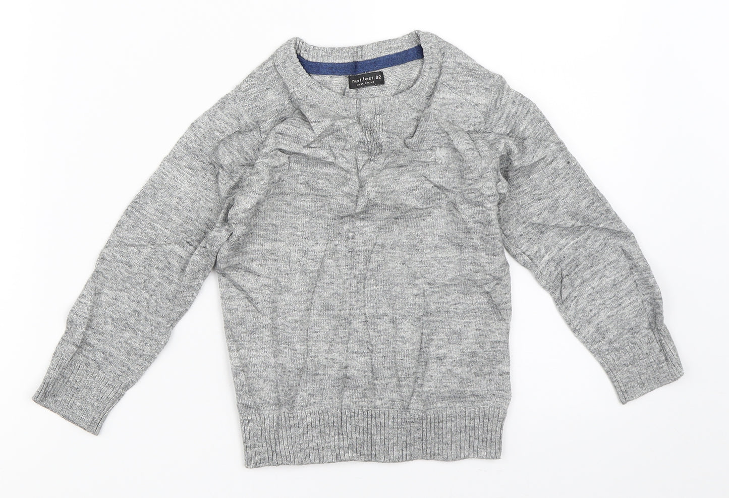 NEXT Boys Grey   Pullover Jumper Size 3 Years