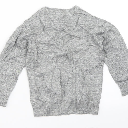 NEXT Boys Grey   Pullover Jumper Size 3 Years