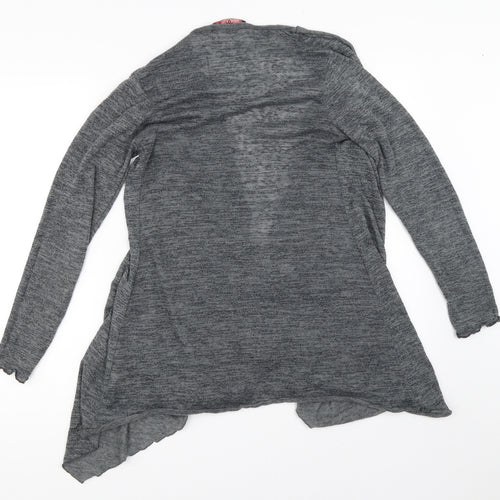Miso Womens Grey   Cardigan Jumper Size 12
