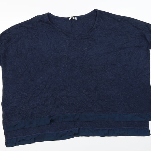Art Womens Blue   Pullover Jumper Size S