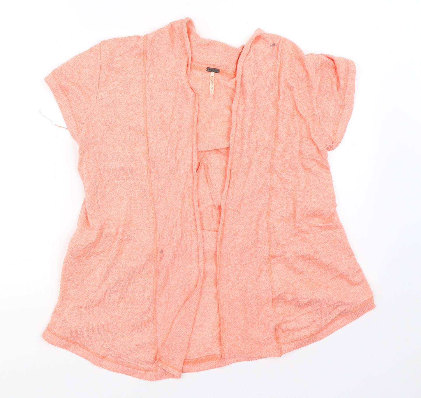 Poof Womens Pink   Cardigan Jumper Size S