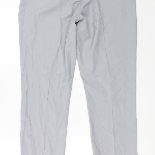 Lesmart Womens Grey   Trousers  Size 10 L32 in