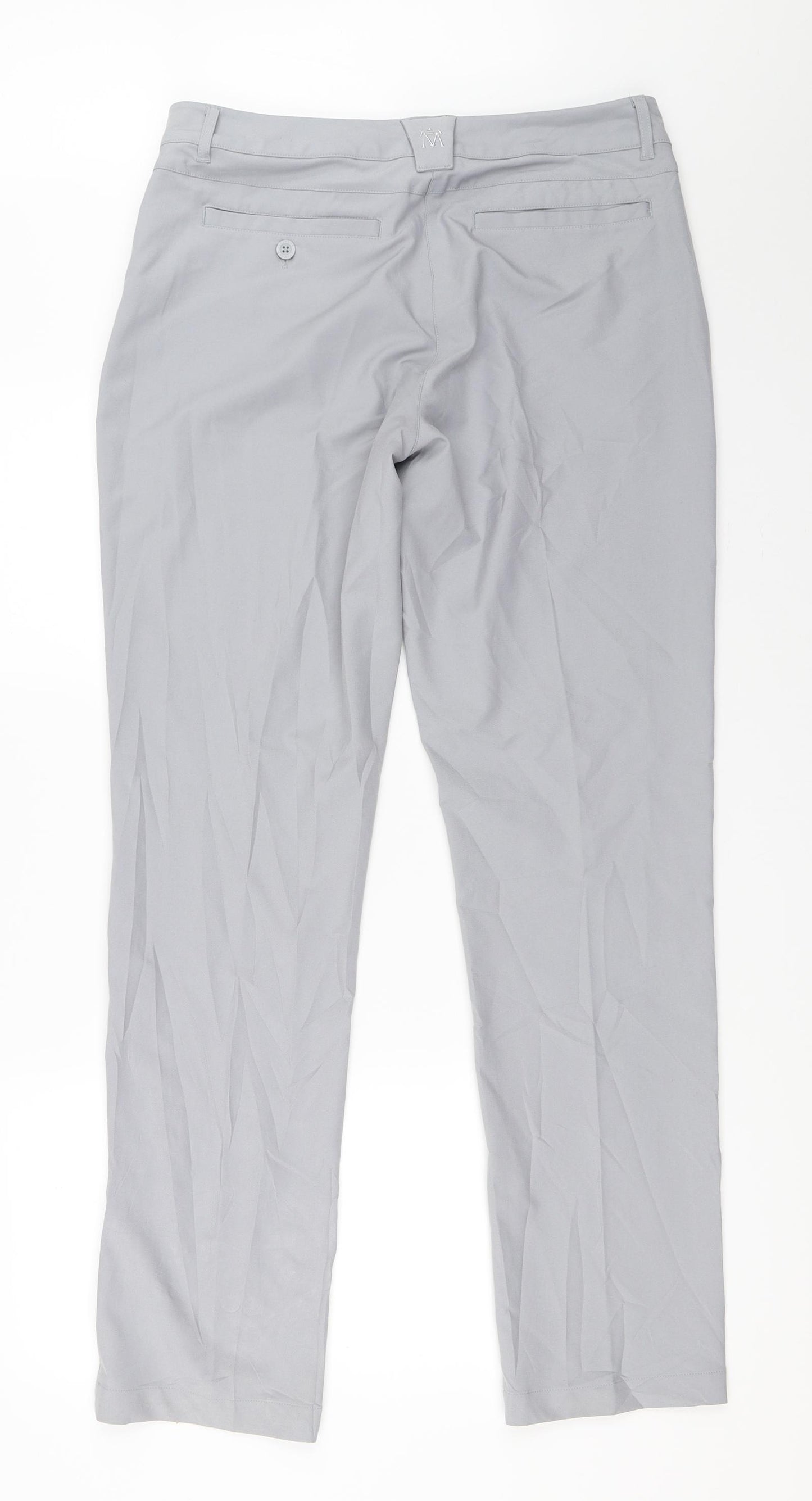 Lesmart Womens Grey   Trousers  Size 10 L32 in