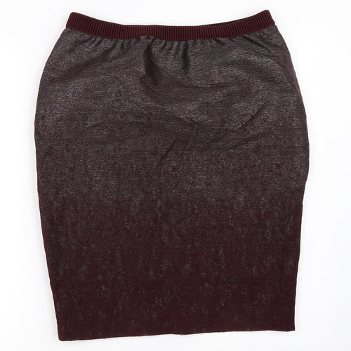 H&M Womens Red   Straight & Pencil Skirt Size 38
