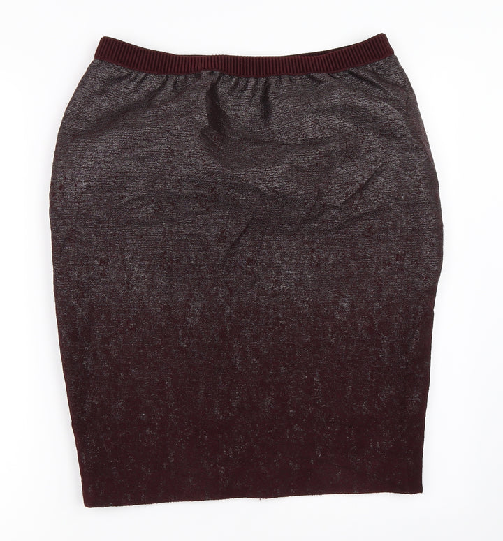 H&M Womens Red Straight & Pencil Skirt Size 38