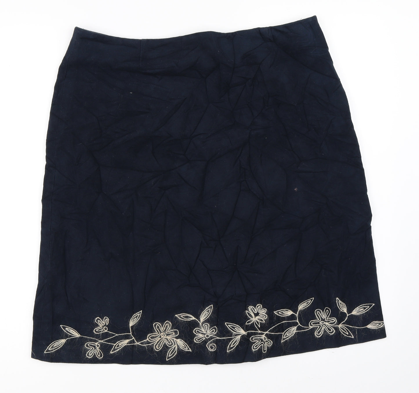 RJR.John Rocha Womens Blue   Straight & Pencil Skirt Size 14
