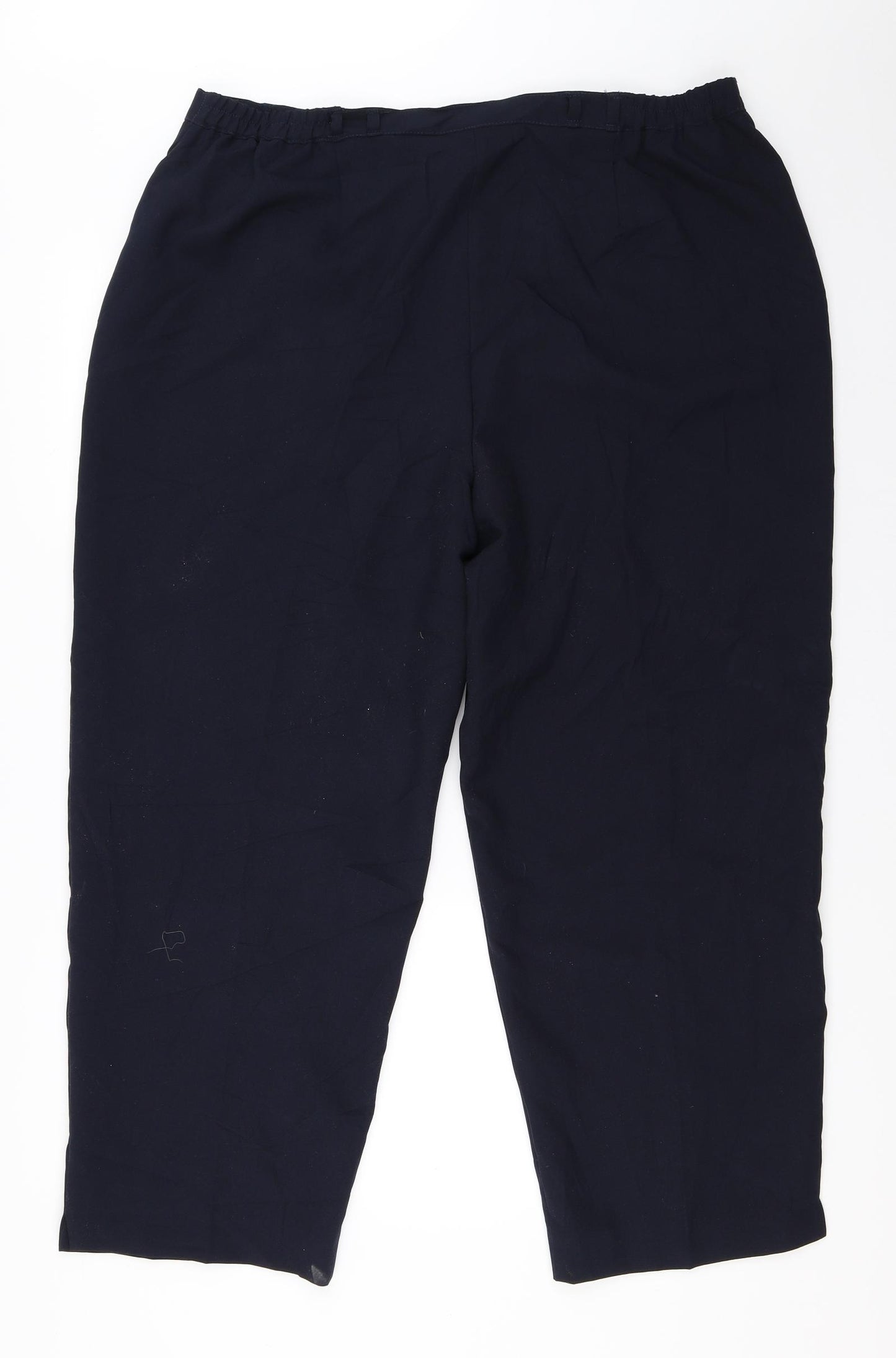 Portraits Womens Blue   Trousers  Size 22 L27 in