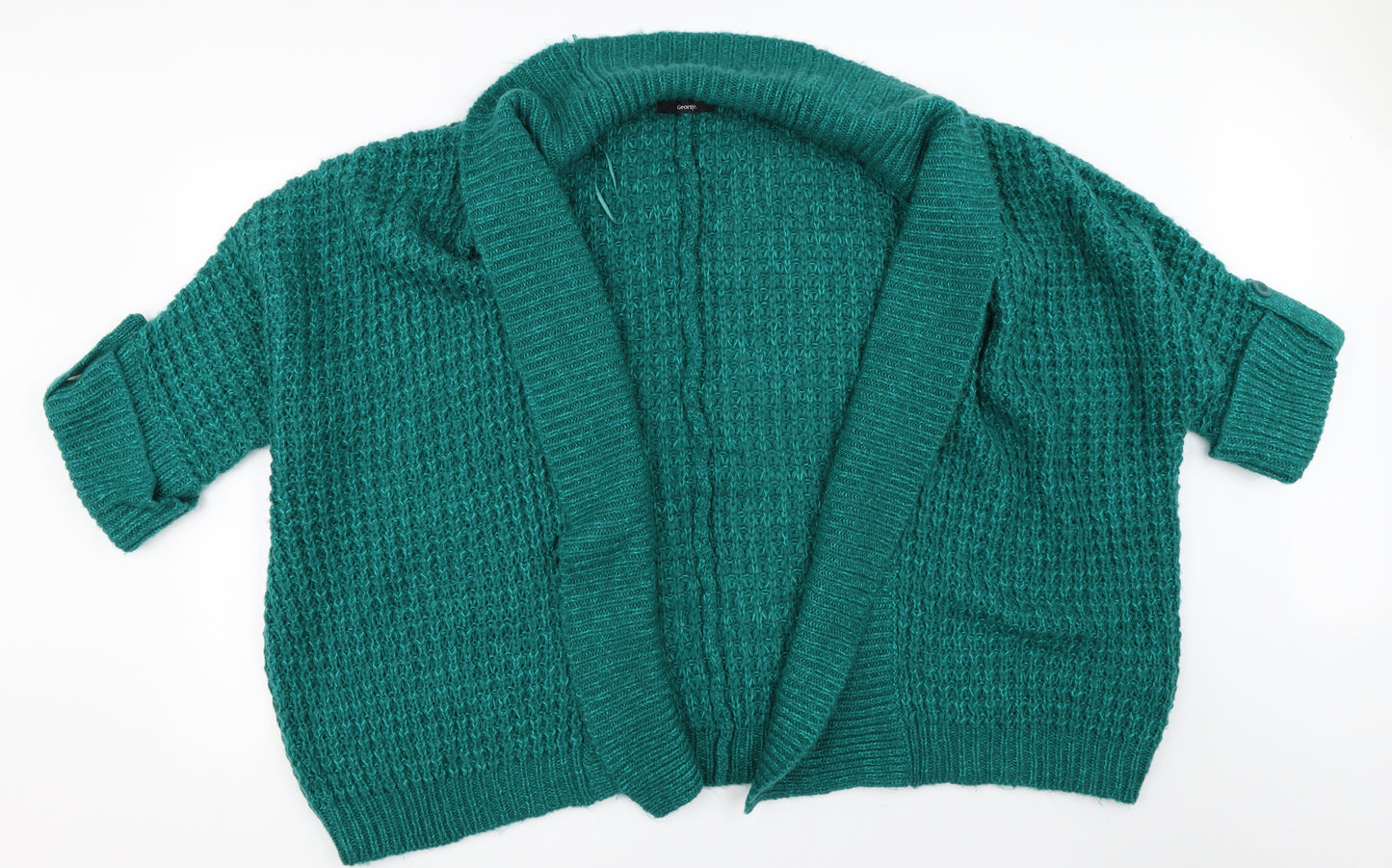 George Womens Green   Cardigan Jumper Size 24