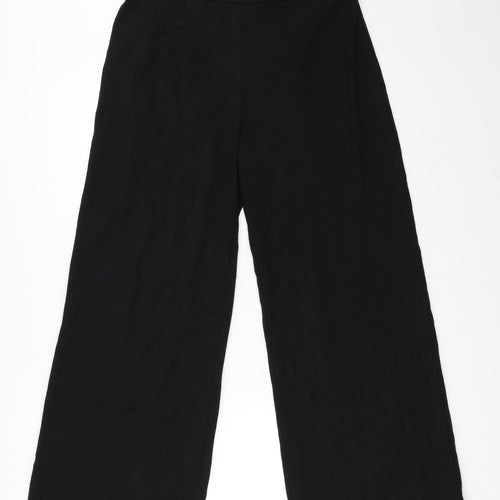 Preworn Womens Black   Trousers  Size 31 in L28 in