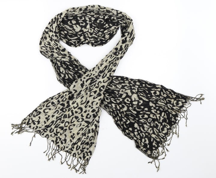 Preworn Womens Black    Scarf