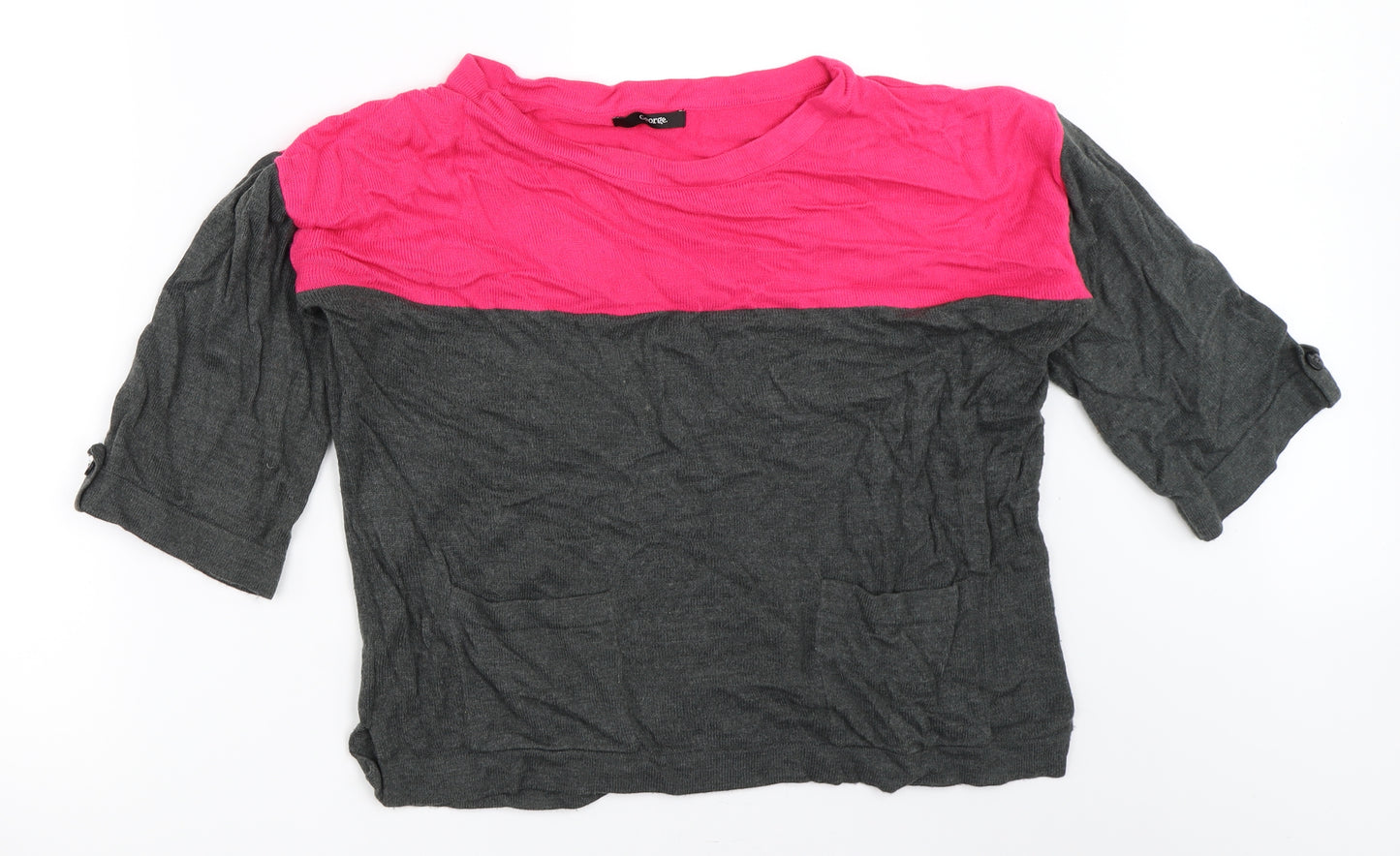 George Womens Grey   Pullover Jumper Size 14