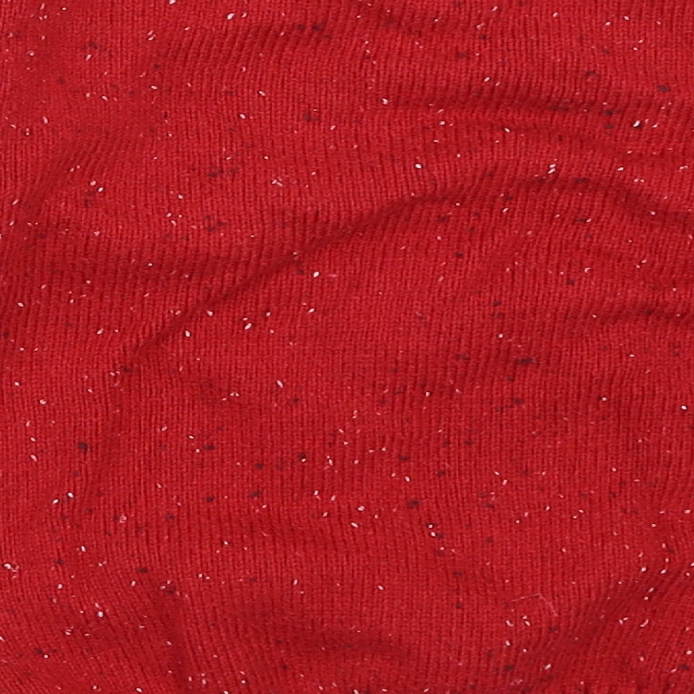 NEXT Boys Red   Pullover Jumper Size 4 Years  - christmas jumper