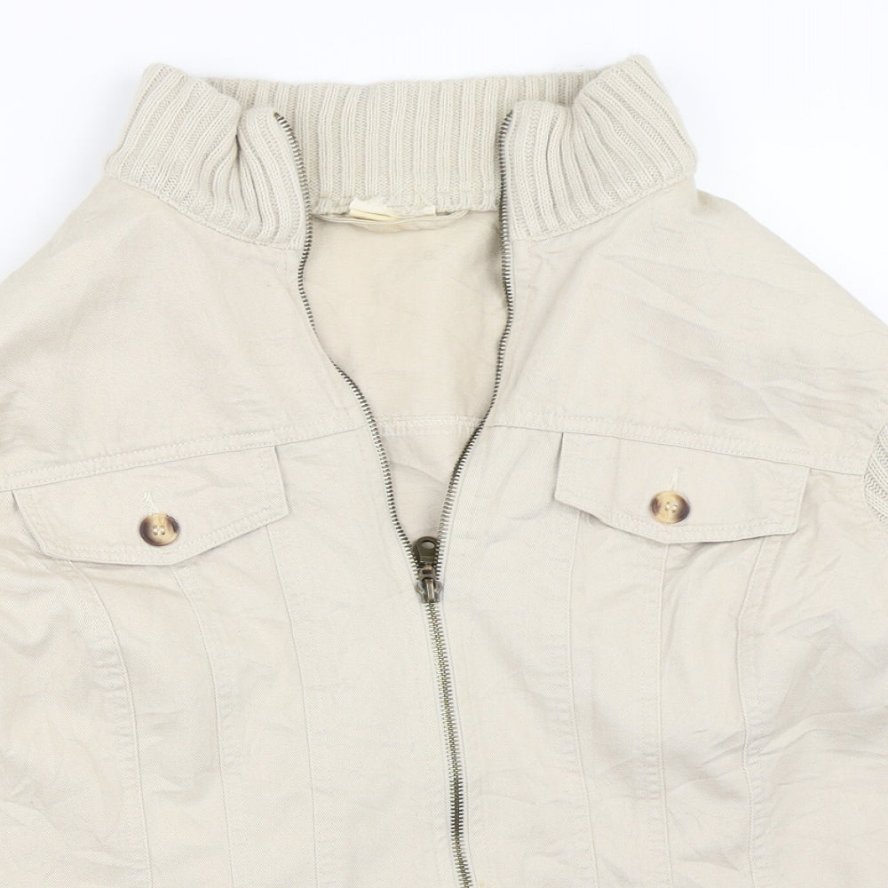 Preworn Womens Beige   Jacket  Size 16