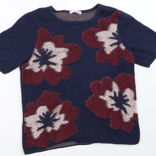 Per Una Womens Blue   Pullover Jumper Size 12