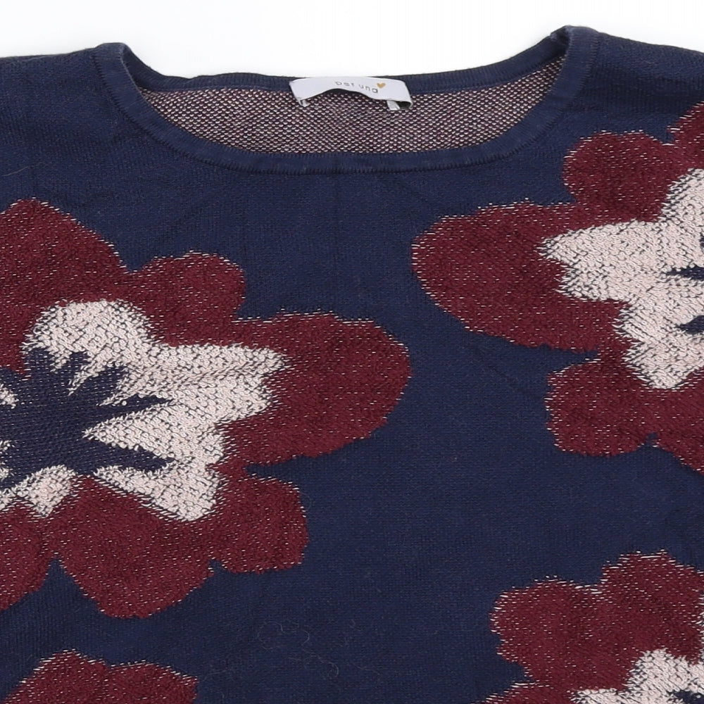 Per Una Womens Blue   Pullover Jumper Size 12