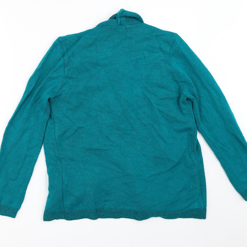 Insight Womens Blue   Cardigan Jumper Size S