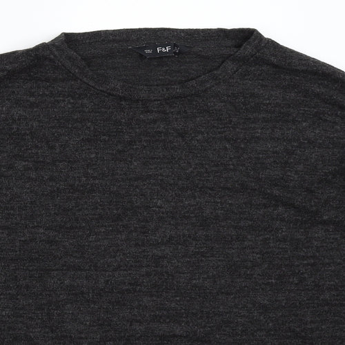 F&F Womens Grey   Pullover Jumper Size 10
