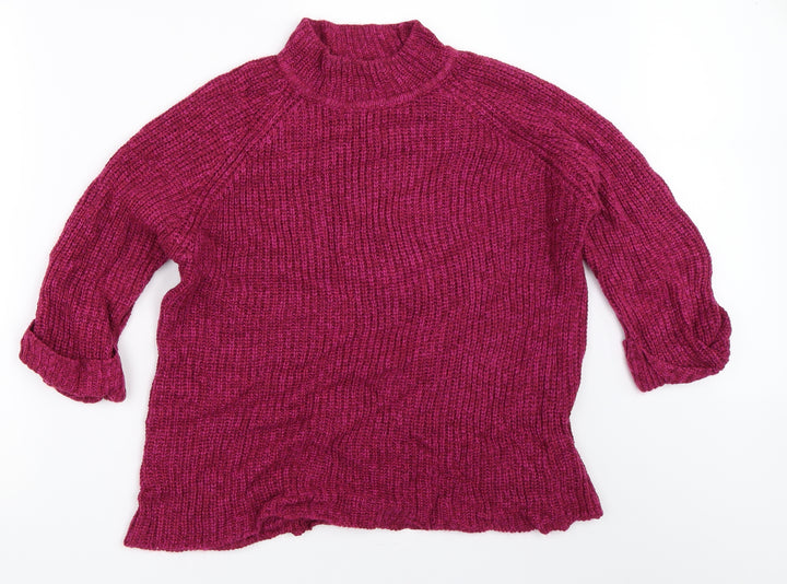 F&F Womens Pink   Pullover Jumper Size 12