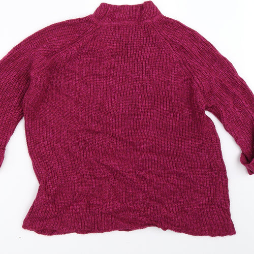 F&F Womens Pink   Pullover Jumper Size 12