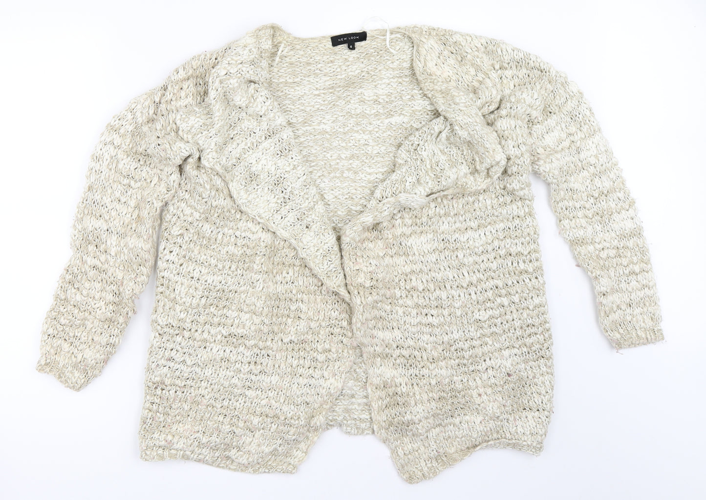New Look Womens Beige   Cardigan Jumper Size S