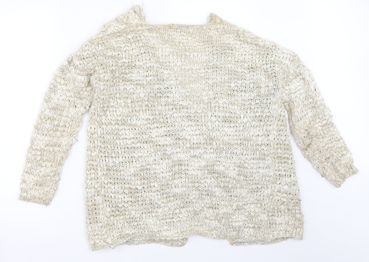 New Look Womens Beige   Cardigan Jumper Size S