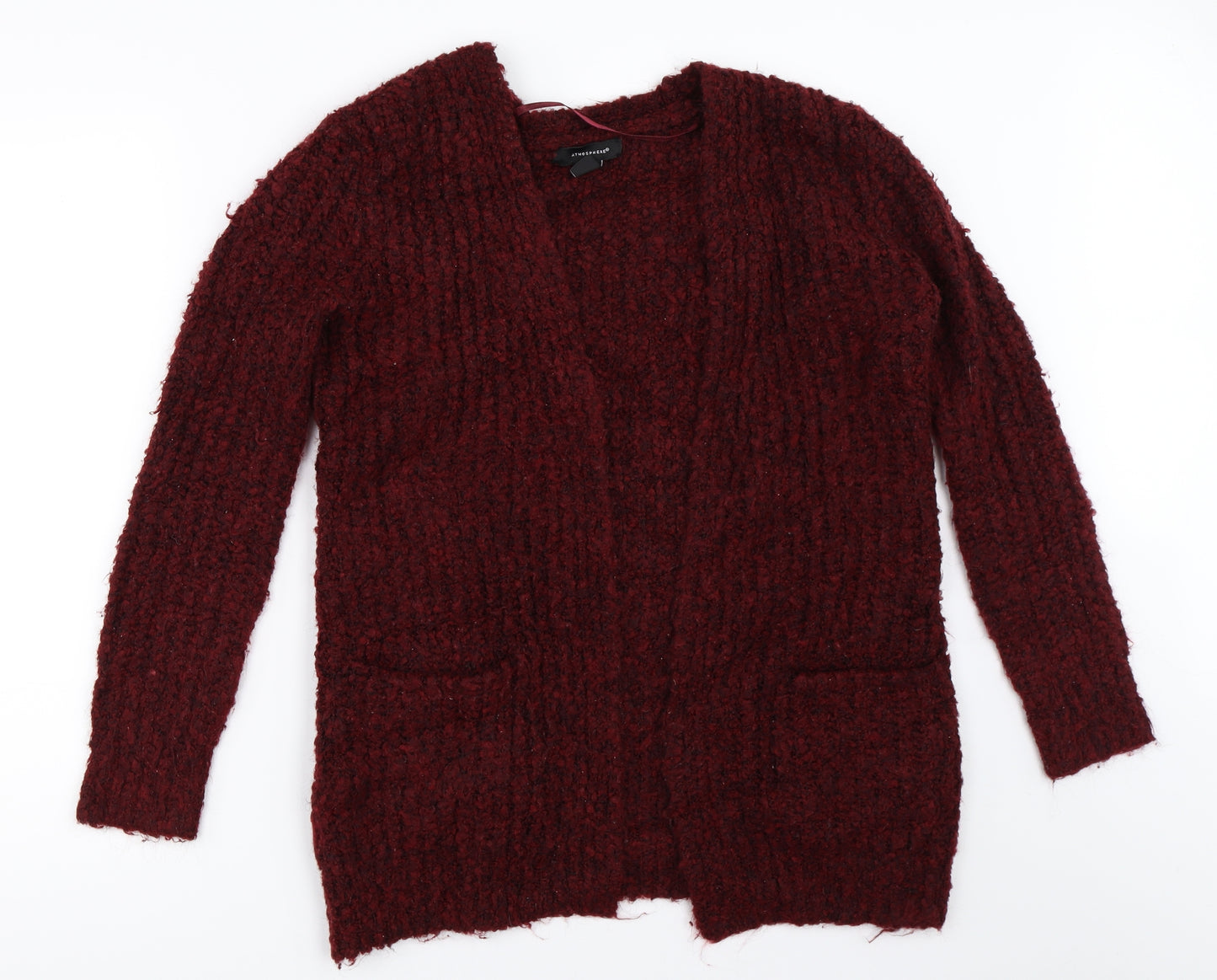 Atmosphere Womens Red   Cardigan Jumper Size 8