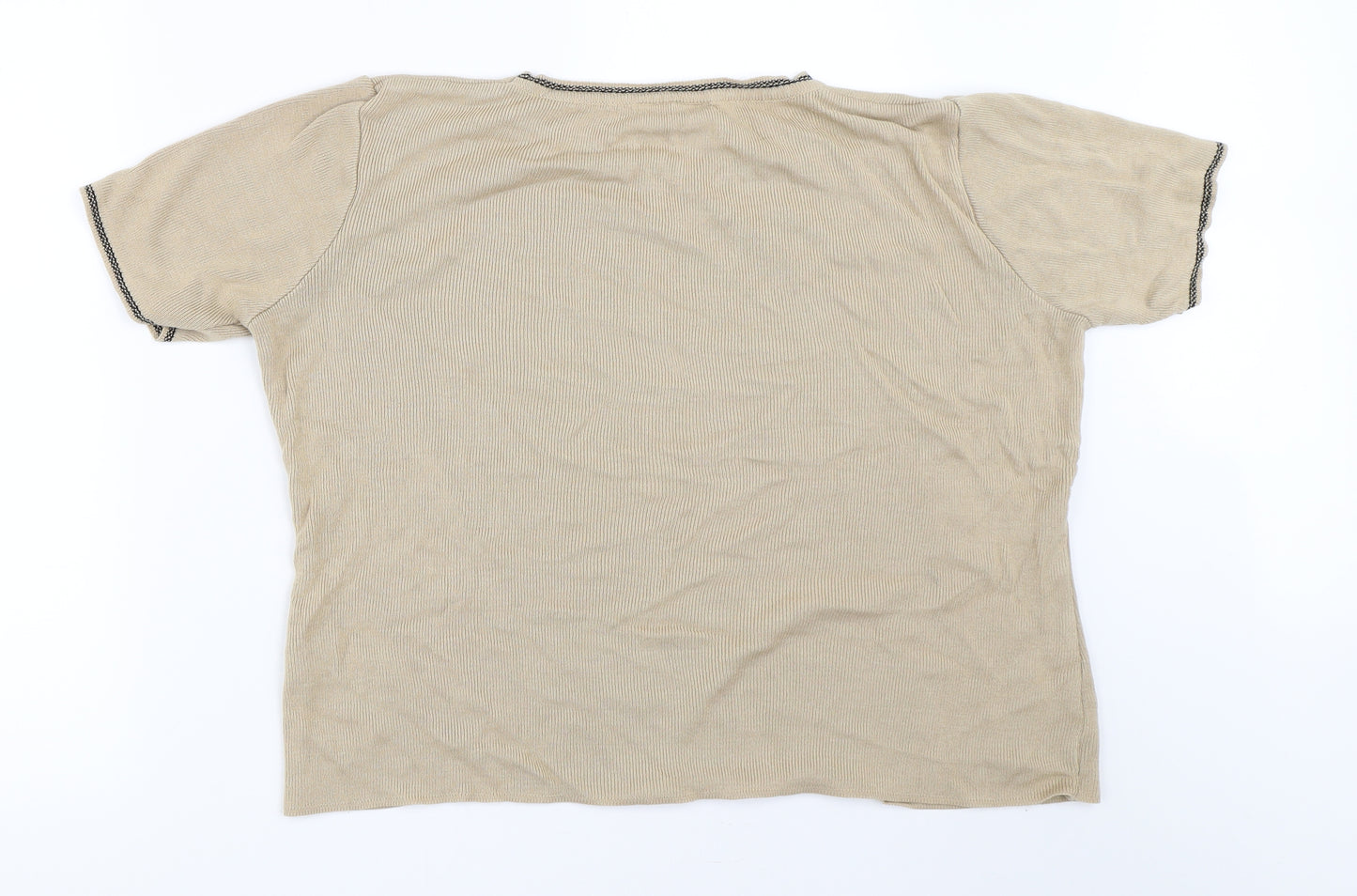 BHS Womens Beige   Pullover Jumper Size 16
