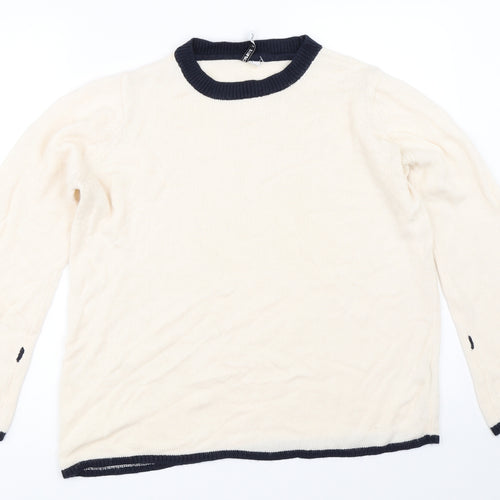 Capsule Womens Ivory   Pullover Jumper Size M
