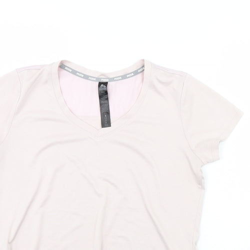 RBX Womens Pink   Basic T-Shirt Size M