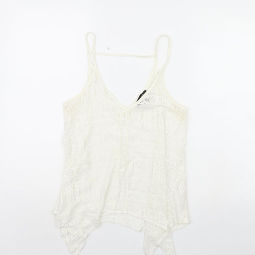 Atmosphere Womens Ivory   Basic Tank Size 8