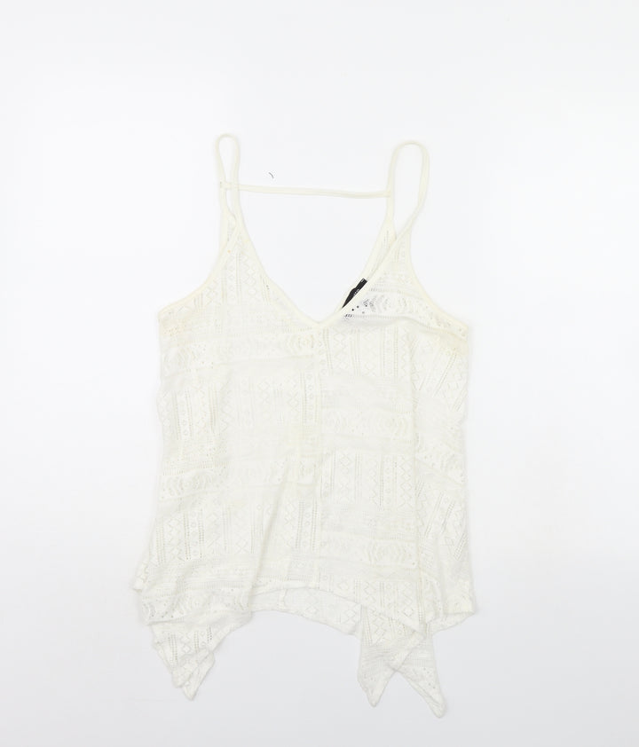 Atmosphere Womens Ivory   Basic Tank Size 8