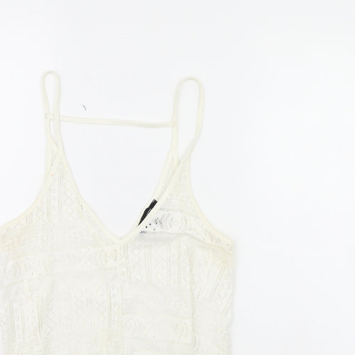 Atmosphere Womens Ivory   Basic Tank Size 8