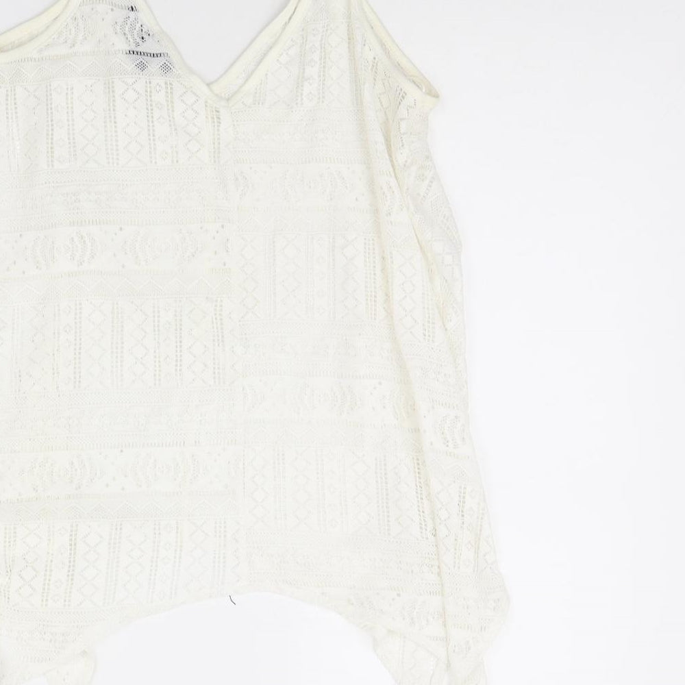 Atmosphere Womens Ivory   Basic Tank Size 8