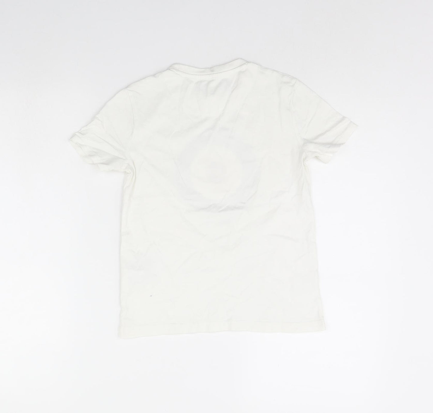 Ben Sherman Boys White   Basic T-Shirt Size 8 Years