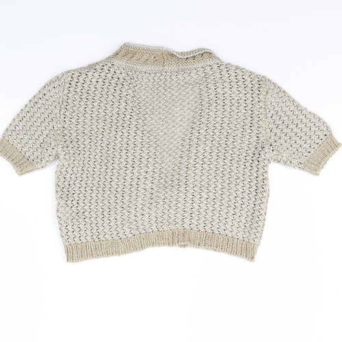m&s Womens Gold   Jacket  Size 12