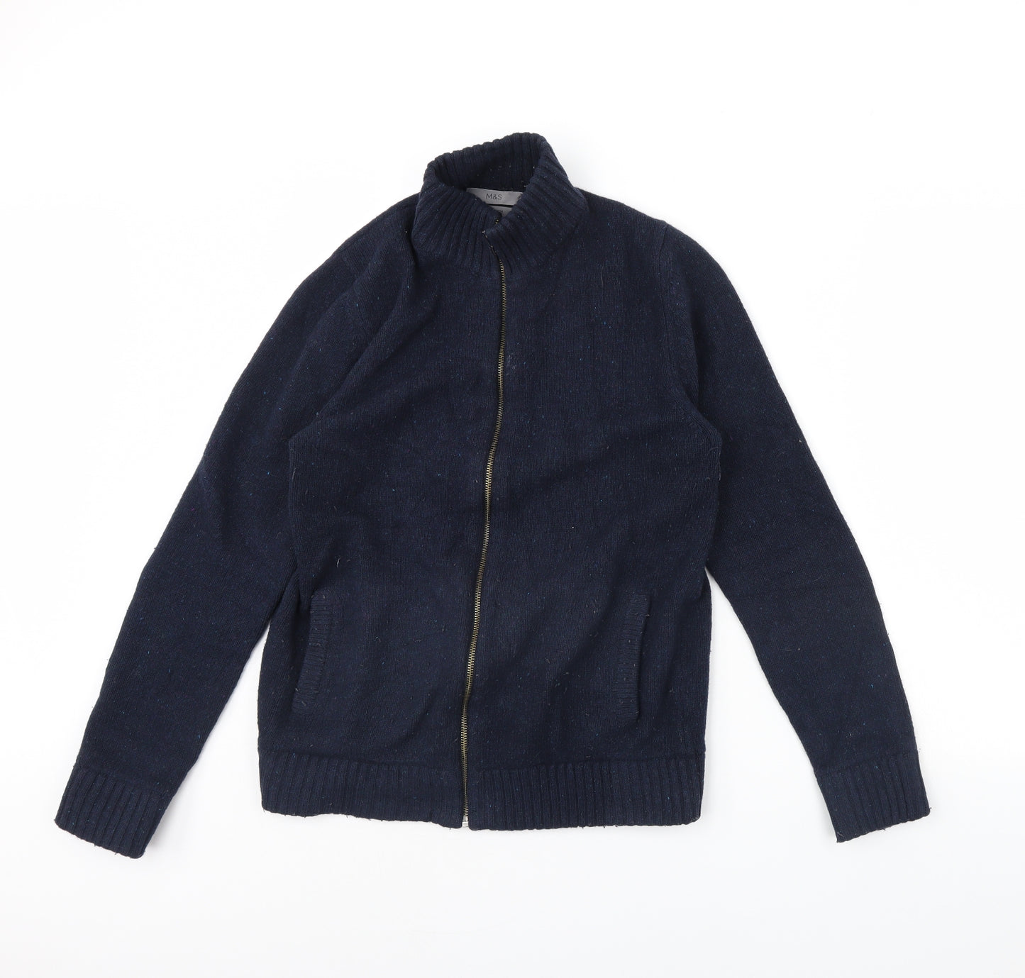 M&S Mens Blue   Jacket  Size S