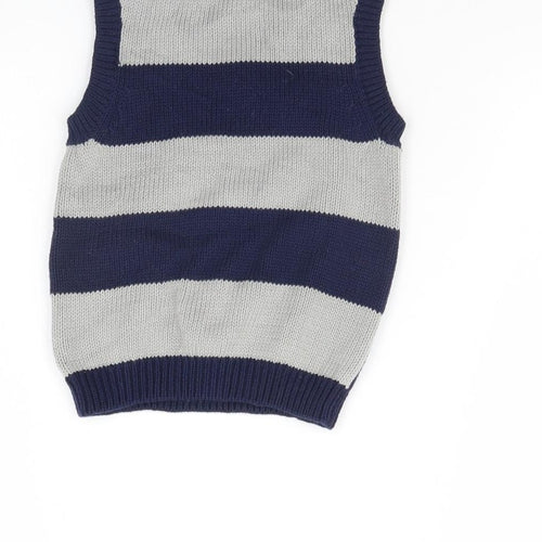 John Lewis Boys Blue   Pullover Jumper Size 18-24 Months