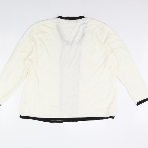 BM Womens Ivory   Pullover Jumper Size XL