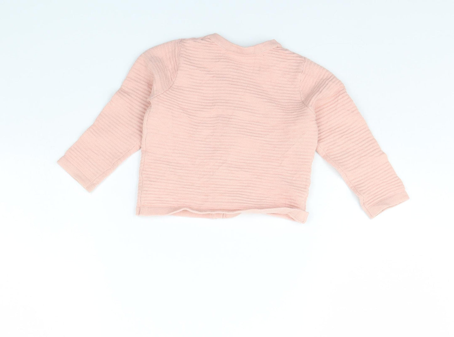 Nutmeg Girls Pink   Cardigan Jumper Size 18-24 Months