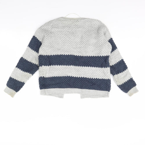 Atmosphere Womens Grey Striped  Jacket  Size 14