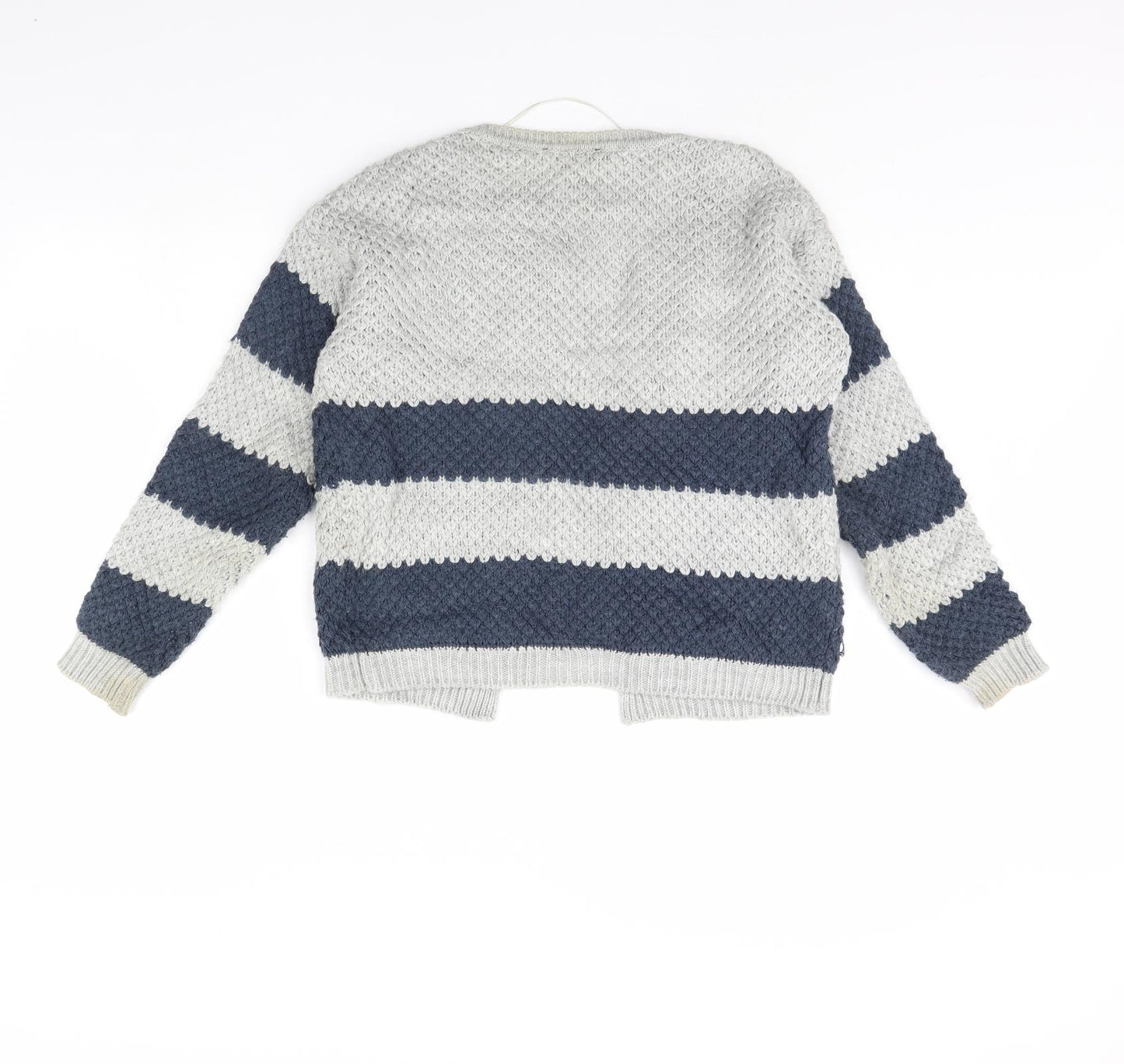 Atmosphere Womens Grey Striped  Jacket  Size 14