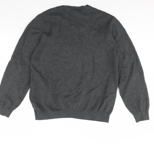 m&s Mens Grey   Pullover Jumper Size XL
