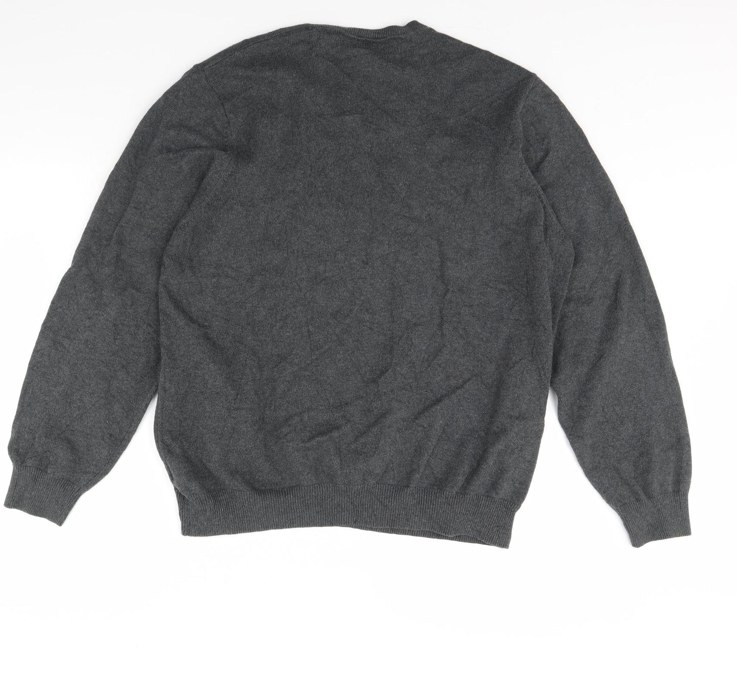 m&s Mens Grey   Pullover Jumper Size XL