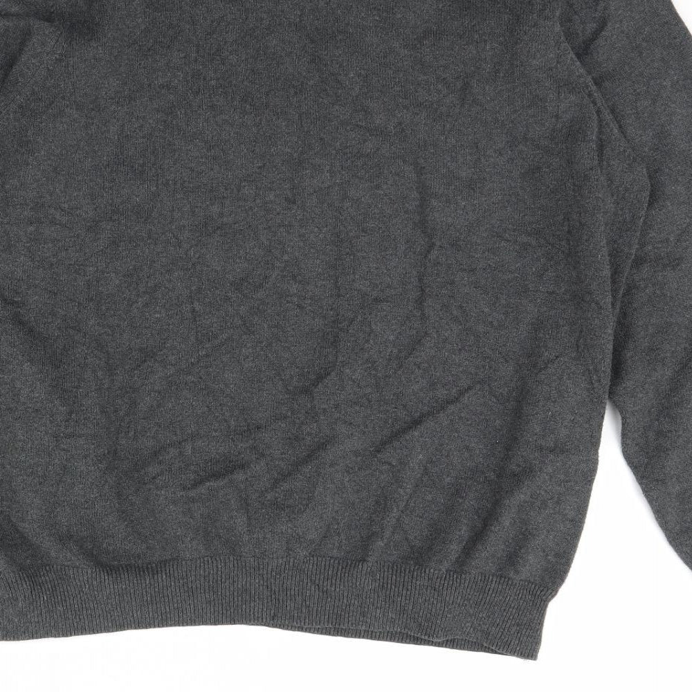 m&s Mens Grey   Pullover Jumper Size XL