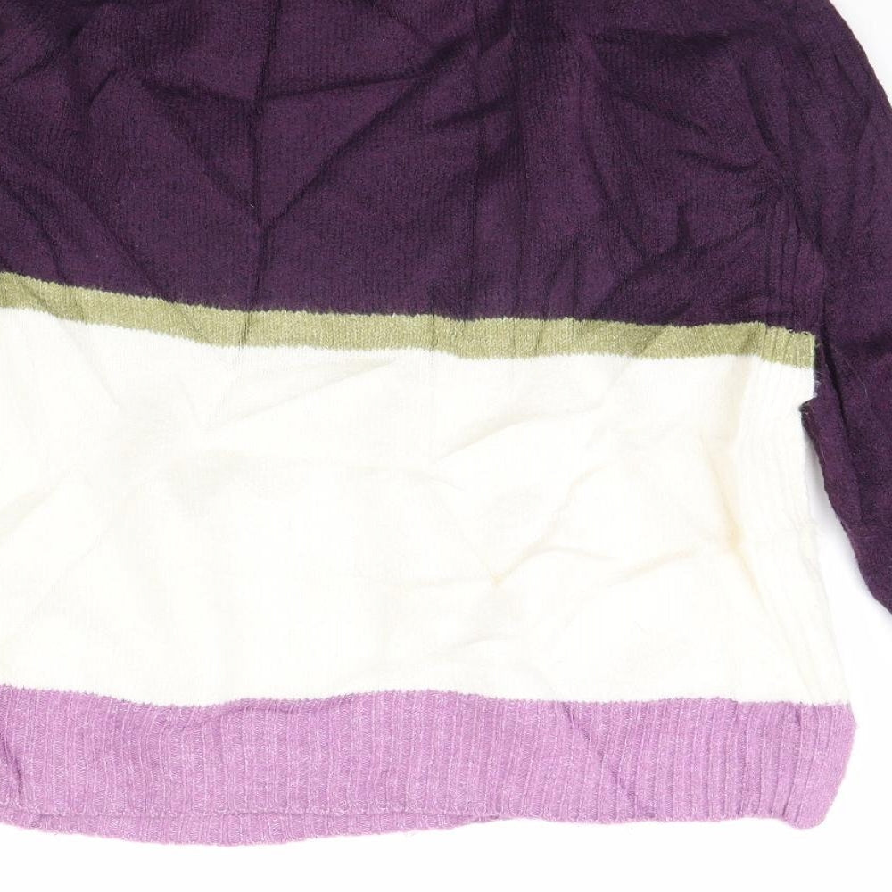 m&s Womens Purple   Pullover Jumper Size M