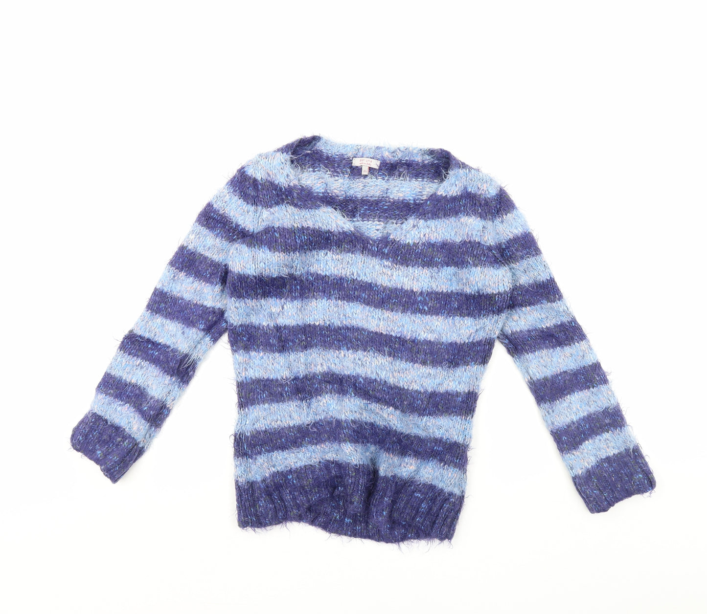 Per Una Womens Blue   Pullover Jumper Size M
