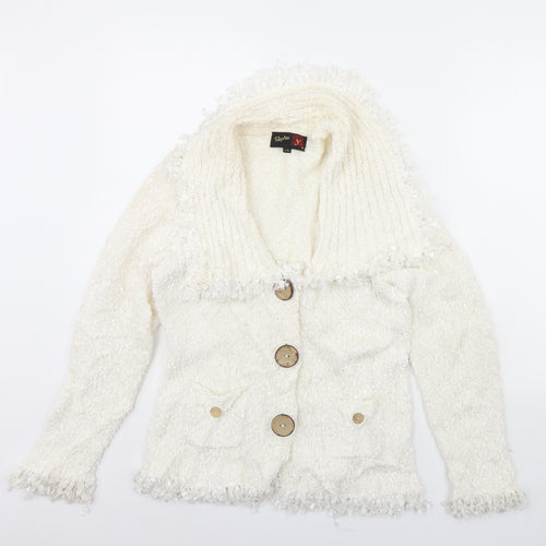 Stephen Womens Ivory   Jacket  Size L