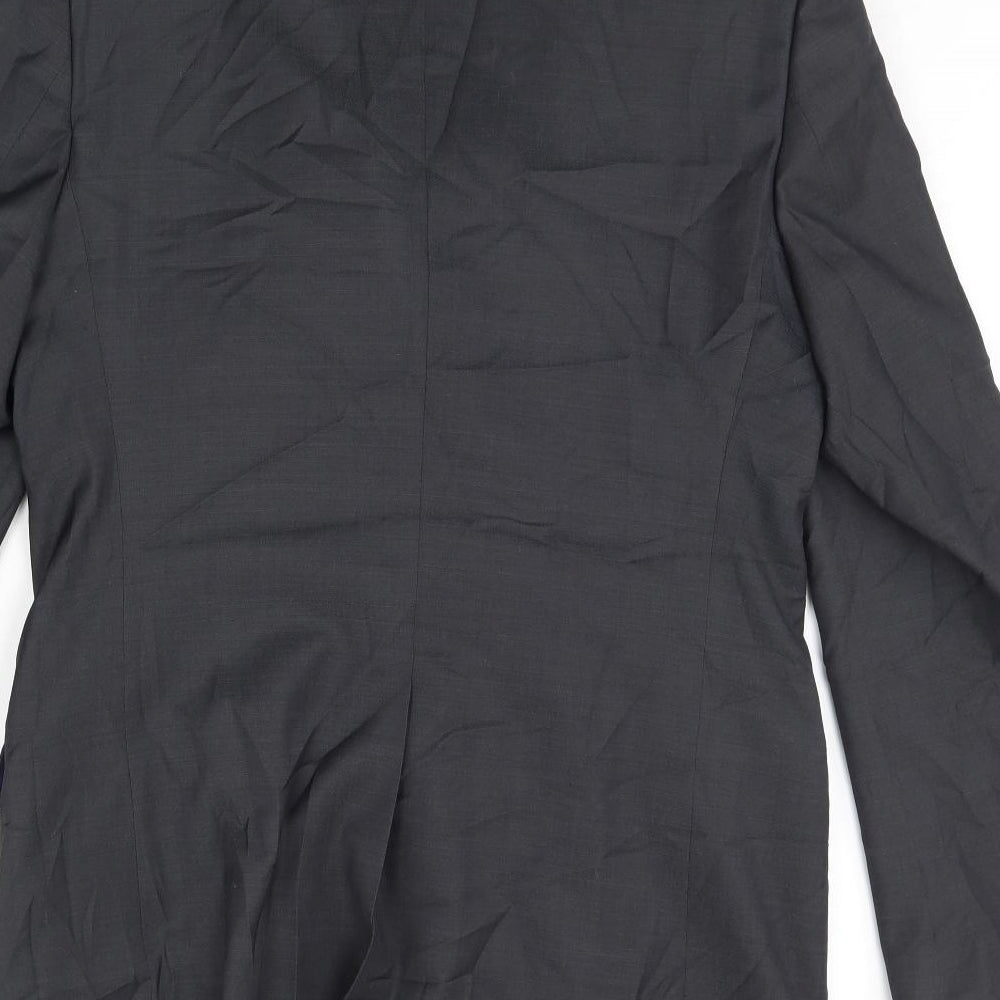 M&S Mens Grey   Jacket Blazer Size M  - Shoulder Pads